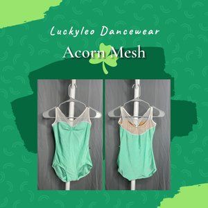 NEW Luckyleo Dancewear Leotard Ballet Leotard in ACORN Style Size S